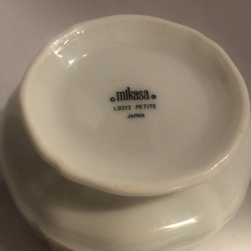 Mikasa Sugar and creamer ceramic coffee set (rare ) - Picture 7 of 7